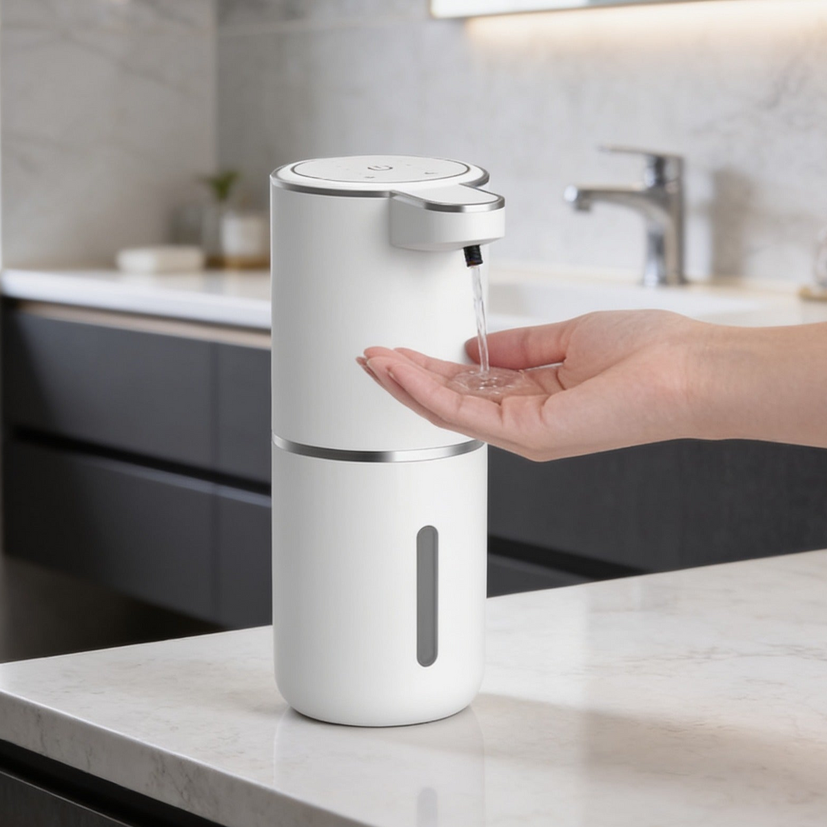 Touchless soap dispenser