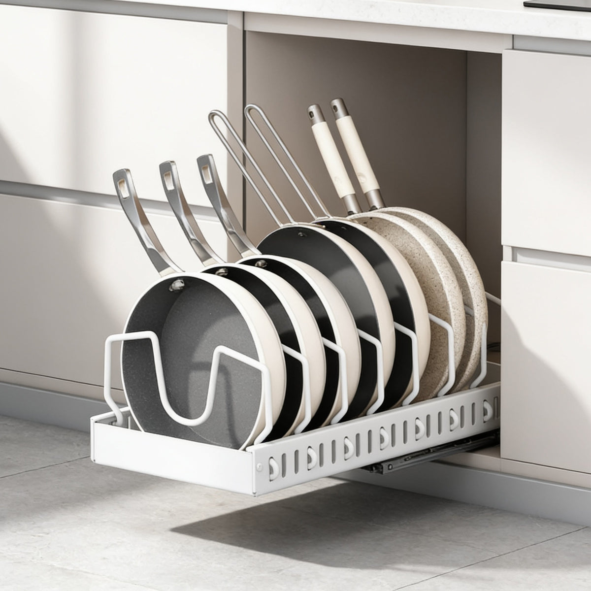 Kitchen pull out organizer