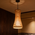 Japanese bamboo chandelier
