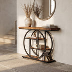 Four tier console table