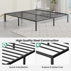 Steel construction panel with thumbnails for quick assembly and quiet slats