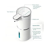 Automatic Soap Dispenser, Touchless Infrared Sensor Pump for Foam or Liquid Hand Wash, USB Rechargeable ABS Unit for Bathroom and Kitchen