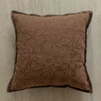 Patterned Throw Pillow Cover, Woven Checkered, Foliage and Leopard Cushion Cases for Sofa and Bed, 45 x 45 cm / 17.7 x 17.7 in
