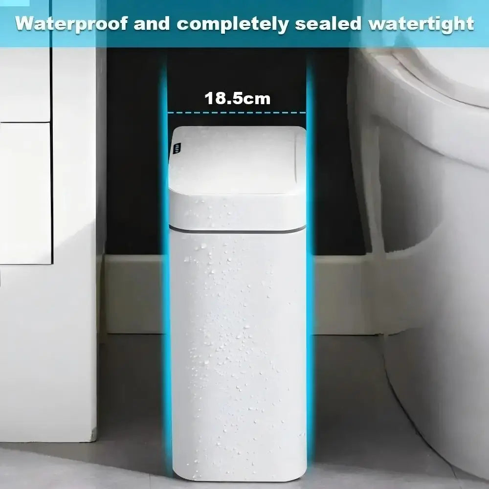 Feature panel showing water beading on the sealed body with a width callout