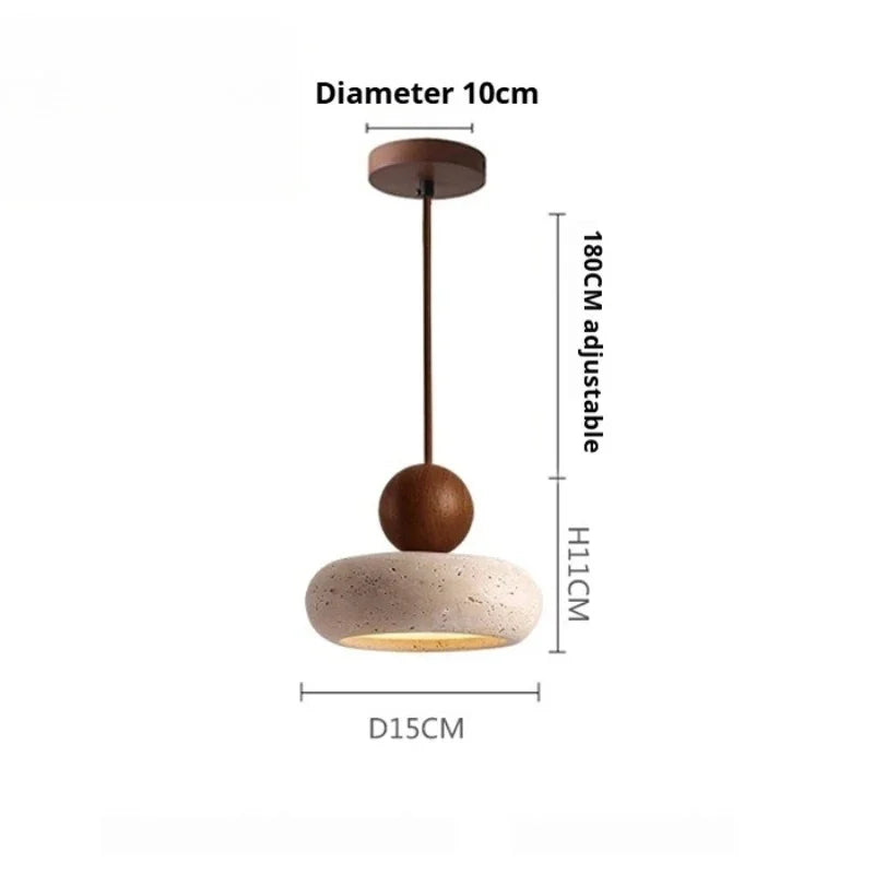 Spec drawing of the flatter stone shade with a dark ball fitting