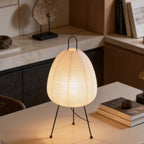 Nordic wabi sabi LED desk lamp detail