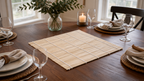 Bamboo Sushi Rolling Mat, 24 x 24 cm / 9.4 x 9.4 in Makisu for Maki, Futomaki, Tamagoyaki and Onigiri, Untreated Bamboo Kitchen Tool